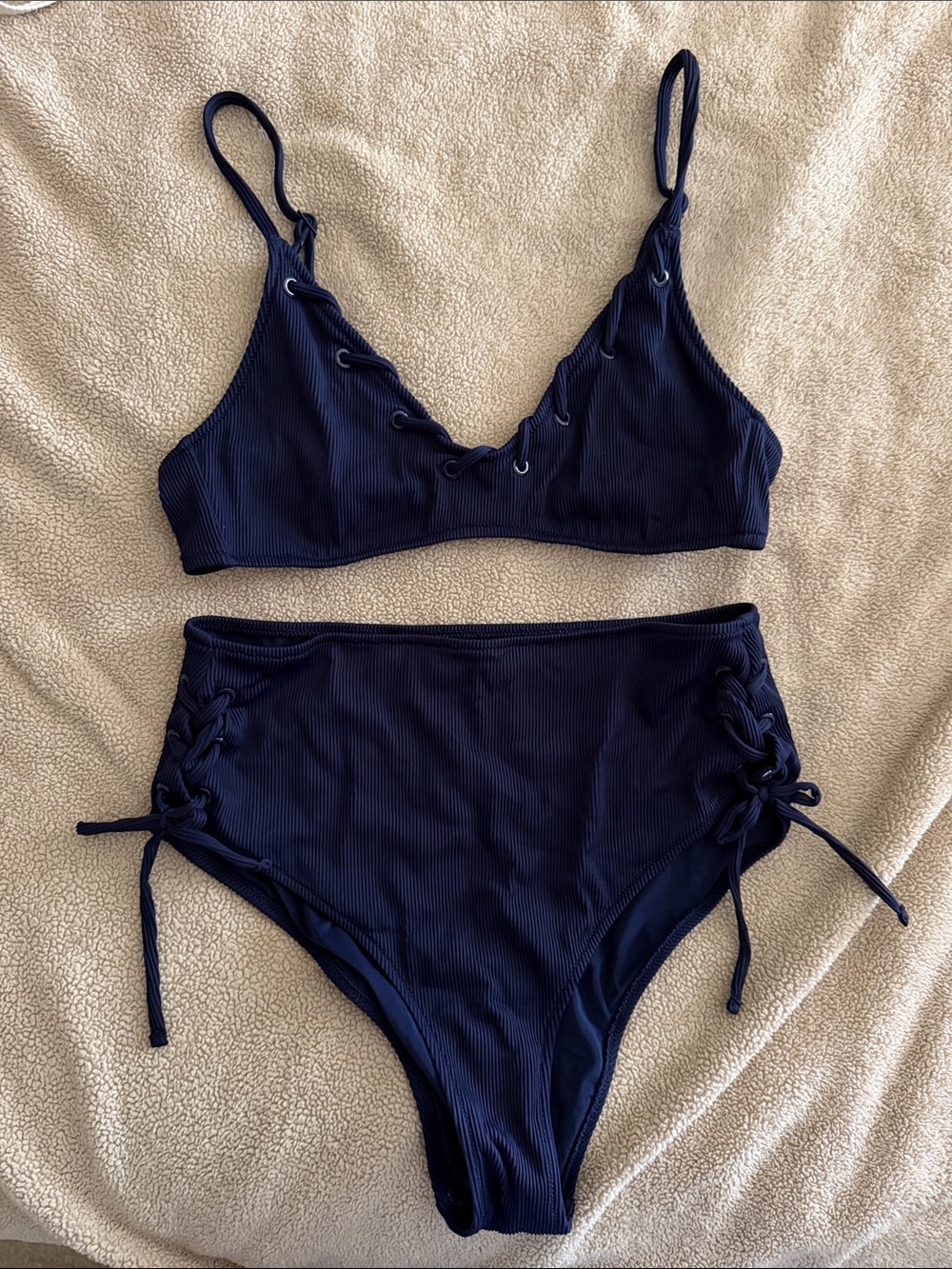 Navy Blue Aerie Bathing Suit